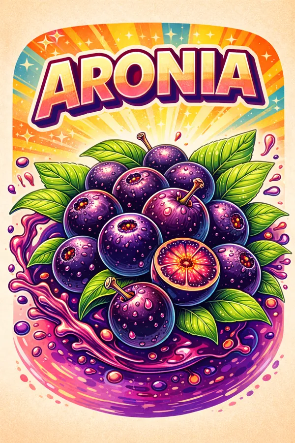 Bulk aronia (chokeberry) ingredients for industrial manufacturing (concentrate, NFC juice, puree, powder, frozen)