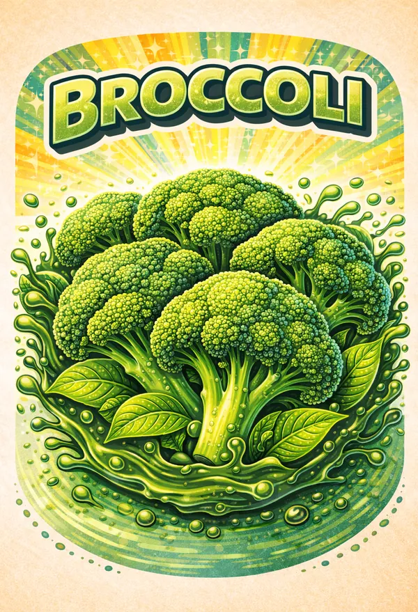 Broccoli ingredient formats: frozen broccoli, broccoli puree, broccoli powder